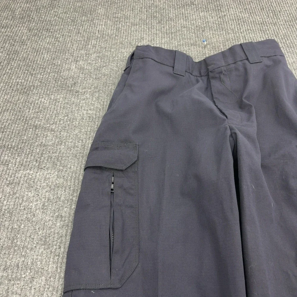 Flying Cross Cargo Pants Mens 29x28.5 Navy Blue Ripstop Tactical Uniform Utility